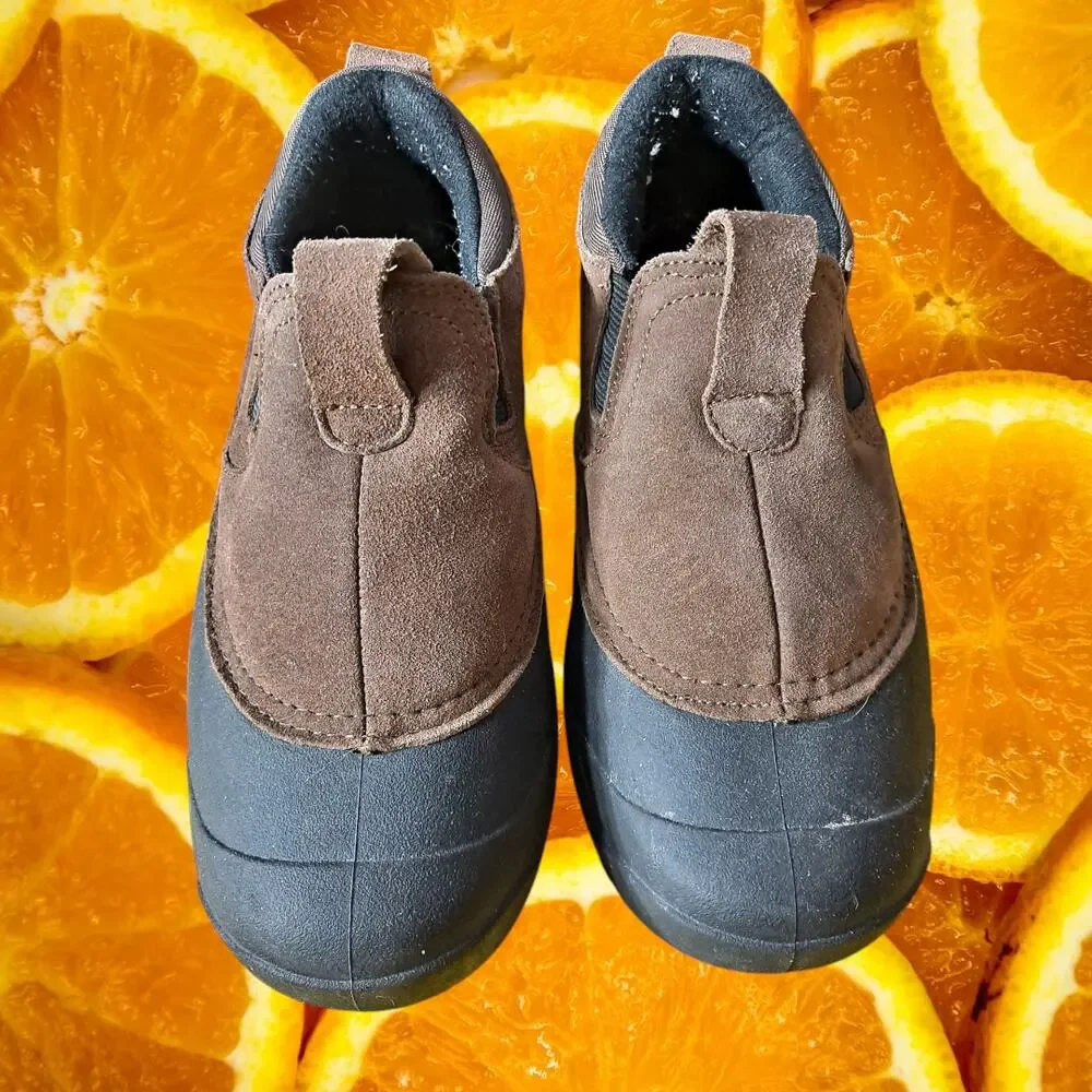 Northside Men's Dawson Slip‎ On Suede Closed Toe Winter Shoe Size 9